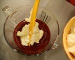 Бухтички с ягодово-млечен сос (Пуф-пуф) 7