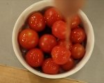 Картофи с чери домати на фурна 3