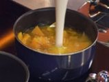 Супа от тиква със смокинови кенели 2