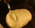 Шоколадова торта с тиква и карамелен крем 15