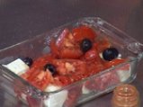 Сирене с чушки и домати на фурна 3