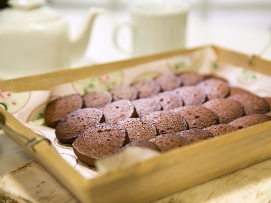 Пикантни шоколадови бисквити
