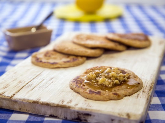 Постни лимонови палачинки