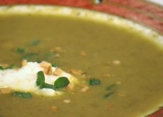 Супа от печен пресен лук
