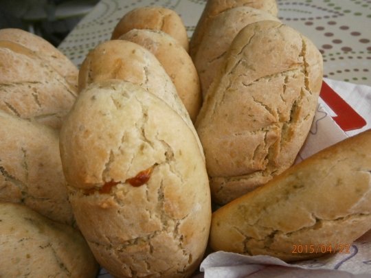 Ароматни хлебчета с леворда
