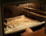 Отворена баница с лук и козе сирене 7
