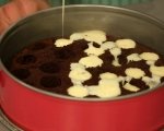 Какаов кекс с ванилов крем 8
