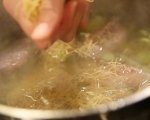 Пилешка супа с кнедли от дробчета   9