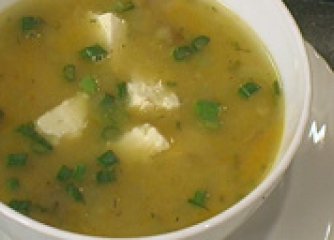 Супа от печени картофи