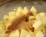 Ябълков сладкиш с крем сирене 8