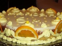 Шоколадово-портокалова торта