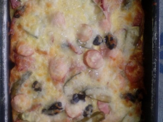 Пица аламинут