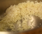 Печени зеленчуци върху канапе от ориз 10