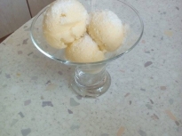 Домашен сладолед с манго