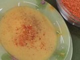 Крем супа от леща по турски