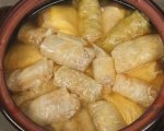 Задушено пиле със сарми от български ориз 7