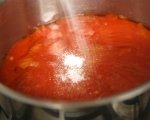 Панирана моцарела с доматен сос 2