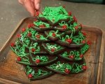 Бисквити „Коледна елха“ 9