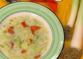Картофена супа с праз