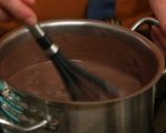 Шоколадов пудинг с „френски керемиди“ 3