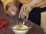 Нахутова салата с къри дресинг от кисело мляко 2