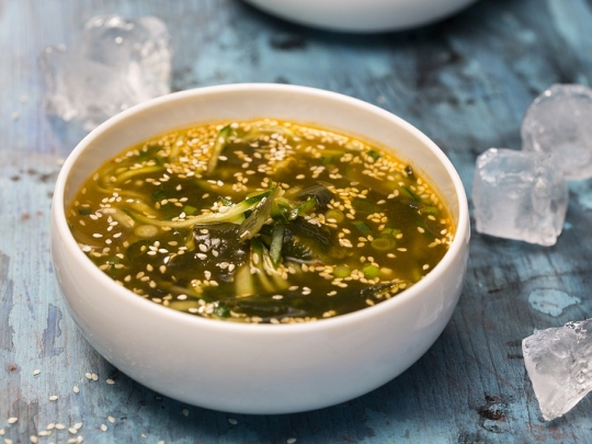 Корейска студена супа с краставици