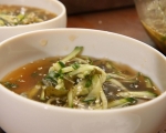 Корейска студена супа с краставици 7