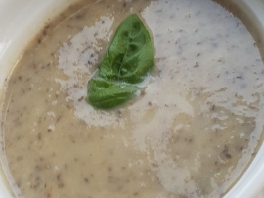 Гъбена крем супа с картофи