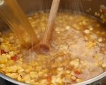 Супа от царевица с печено свинско бонфиле 3