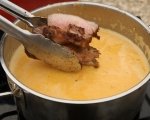 Супа от царевица с печено свинско бонфиле 6