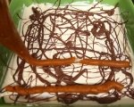 Бисквитена торта с тиква и шоколад 7