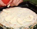 Палачинкова торта с шунка и спанак 10