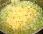 Зеленчукова супа с бекон и крутони 2