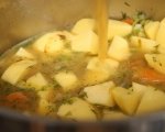 Гъбена супа с картофи и праз 4