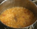 Супа от боб с паста и спанак 7