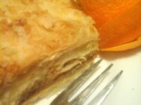 Торта „Наполеон“ с портокал