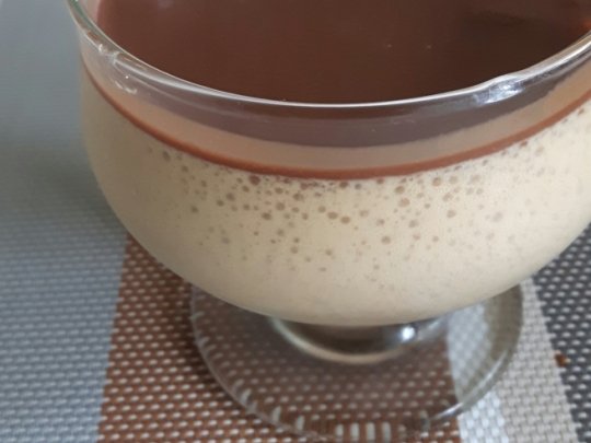 Баварски крем с шоколад