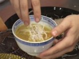 Пилешка супа с къри и пържено оризово фиде 5