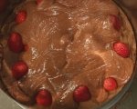 Шоколадова мус торта с ягоди 12