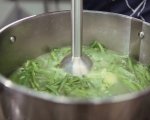 Крем супа от зелен фасул с пресен лук 6