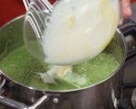Крем супа от зелен фасул с пресен лук 7