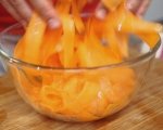 Печен чипс от моркови