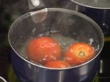 Кошнички от броколи с доматен мус