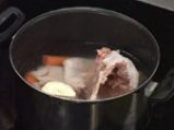 Пилешка супа с овесени ядки