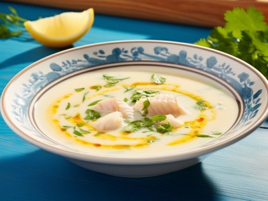 Рибена супа със сметана и къри