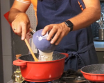 Чурос с фреш от портокал 2