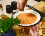 Разядка от печени чушки и българско сирене 6