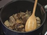Супа от грах с карамелизирани ребърца 5