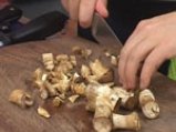 Пълнени печурки с аншоа и бекон