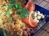 Шафрани пулао (Ориз със зеленчуци и ш...
